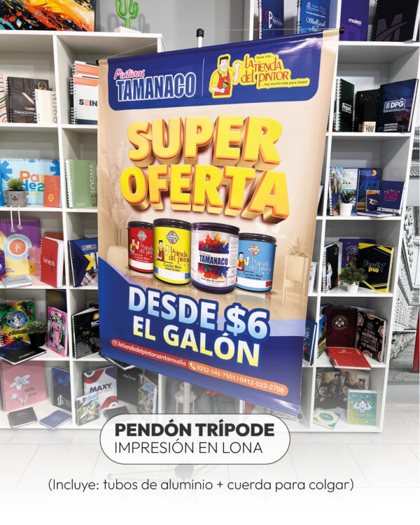 Lista de Precios Pendón Trípode